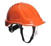 Portwest PW54 Endurance Plus Casco de Seguridad con Visera Naranja
