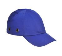 Portwest PW59 Casco Ligero Ajustable de Seguridad con Visera Azul Real