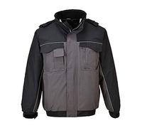 Portwest - Ripstop Bomber Jacket, colorBkGrey talla XL