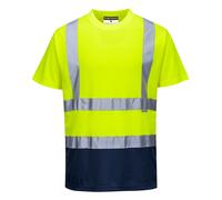 Portwest S378 Camiseta Hi-Vis Reflectante Tejido Bird Eye 100% Poliéster