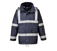 Portwest Chaqueta 3 En 1 Iona Traffic, Tamaño: L, Color: Marino, S431NARL