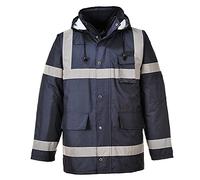 Portwest Chaqueta Iona Lite Traffic, Tamaño: M, Color: Marino, S433NARM