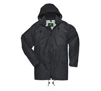 Portwest S440 Chaqueta Impermeable Clásica Ligera para Hombre | EN 343, UPF 40+, impermeable, costuras selladas, sin PFA, Texpel Splash, ventilado