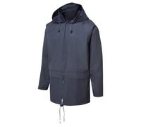 Portwest S450 Chubasquero Sealtex Doble Tapeta Antiaguaceros Duradero | Azul marino, 2XL, EN 343 Clase 4:1, UPF 50+, 2 Bolsillos Seguros, Corte Estándar, Manga Larga, Unisex, Capucha Desmontable
