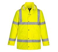 Portwest S460 Chaqueta De Tráfico De Invierno Impermeable Cómoda De Alta Visibilidad Amarilla, XS
