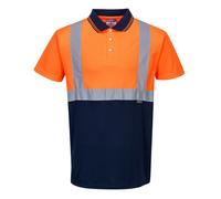 Portwest S479 Dos Tonos Alta Visibilidad Comodidad Seguridad Polo Ropa Trabajo
