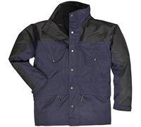 Portwest S532 Chaqueta 3 en 1 Bolsillos con Cremalleras Capucha Desmontable