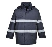 Portwest S770 Chaqueta Bizflame Rain Resistente a la Llama Capucha Plegable