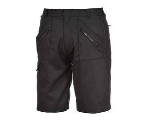 Portwest S889 Pantalones Cortos de Trabajo Elásticos de Seguridad
