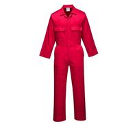 Portwest Mono de trabajo S999 Euro Workwear polialgodón Hombre Rojo XL