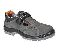 Portwest Sandalia Steelite Obra S1, Tamaño: 47, Color: Gris, FW42GRR47