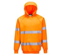 Portwest Sudadera Con Capucha Hi Vis Naranja Amarilla B304