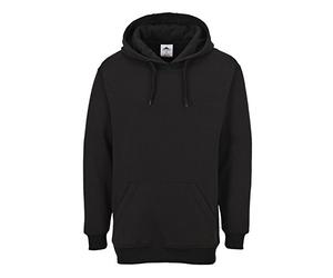 Portwest Sudadera Con Capucha Roma, Tamaño: S, Color: Negro, B302BKRS