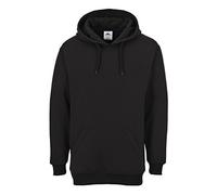 Portwest Sudadera Con Capucha Roma, Tamaño: XXL, Color: Negro, B302BKRXXL