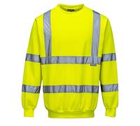 Portwest Sudadera de alta visibilidad de tejido de punto con cintas reflectantes B303