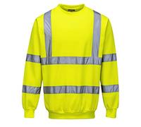 Portwest Sudadera De Alta Visibilidad, Tamaño: XL, Color: Amarillo, B303YERXL