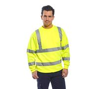 Portwest Sudadera De Alta Visibilidad, Tamaño: XS, Color: Amarillo, B303YERXS