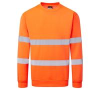 Portwest Sudadera Impermeable Alta Visibilidad Con Capucha XS-6XL