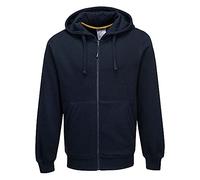 Portwest Sudadera Nickel, Tamaño: XXL, Color: Marino, KS31NARXXL | Marina, 2XL, UPF 40+, dobladillo con borde lateral, poliéster, puños con borde lateral, bolsillo de trípode