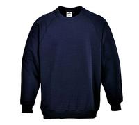 Portwest Sudadera Roma, Tamaño: XXXL, Color: Marino oscuro, B300DNRXXXL