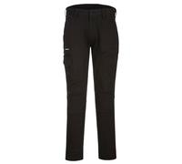Portwest Pantalón Cargo Kx3 T801, tejido stretch, 2 bolsillos laterales, duradero, negro 33