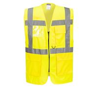 Portwest Chaleco Executive Berlin Amarillo Tamaño S S476YERS