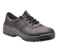 Portwest Zapato De Trabajo O1, Tamaño: 43, Color: Negro, FW19BKR43