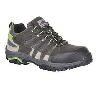 Portwest Zapato Deportivo Steelite Loire S1P Hro, Tamaño: 40, Color: Gris, FW36GRR40