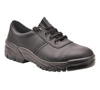 Portwest Zapato Steelite Protector S1P, Tamaño: 41, Color: Negro, FW14BKR41