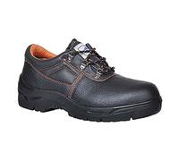Portwest Zapato Steelite Ultra Safety S1P, Tamaño: 47, Color: Negro, FW85BKR47
