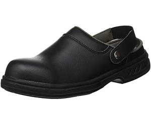 Portwest Zueco De Seguridad Steelite Sb Ae Wru, Tamaño: 40, Color: Negro, FW82BKR40