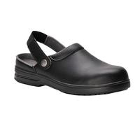 Portwest Zueco de seguridad Steelite SB AE WRU Negro Tamaño 48 FW82BKR48