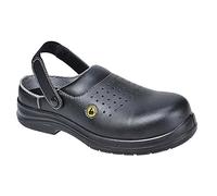Portwest Zueco Portwest Compositelite Esd Perforated Sb Ae, Tamaño: 36, Color: Negro, FC03BKR36