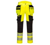 Portwest DX4 Pantalones De Trabajo Hi-Vis Con Bolsillo Portaherramientas