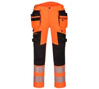 Portwest DX4 Pantalones De Trabajo Hi-Vis Con Bolsillo Portaherramientas
