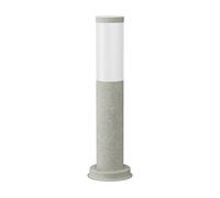 PORU luz de camino / luz de bolardo para exterior IP44 40 cm gris (aspecto