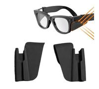 PORUPAEL 2 protectores laterales para gafas Ray-Ban Wayfarer/Skyler/Headliner/Oakley. Protectores laterales protectores de clip para gafas, accesorios para correr, ciclismo, senderismo, deportes al