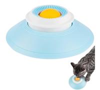 PORUPAEL Lick Sphere - Juguete calmante con bola giratoria y ventosas, cuenco de alimentación lenta para perros pequeños, alivio de ansiedad de gatos, actividad de enriquecimiento de perros