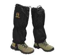 PORUPAEL Polainas de senderismo Oxford, impermeables, cálidas, polainas de nieve, impermeables, resistentes al viento, polainas duraderas para montaña, nieve, senderismo, esquí, caminar, escalada,