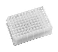 Porvair 219009 96 - Plato de pozo profundo, 2 ml, polipropileno, pozo cuadrado, parte inferior de pirámide, sin DNasa/ARNasa (paquete de 50)