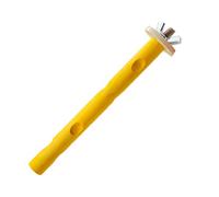 Porzo De Peces De Madera Para Pájaros - Plataforma De Estilo Queso Único, Accesorio De Jaula Fuerte | Punto De Descanso Seguro Con La Garra De La Raya Para Cockatiel, Periquito, Conure