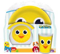 POS 22957 - Set de Desayuno (3 Piezas: Plato, Cuenco y tazón)