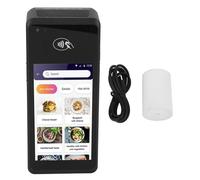POS Receipt Printer 5in Screen Handheld 4G WiFi 1D 2D QR NFC Thermal Printer Android 11 for Small Business Retail Store