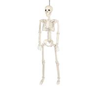 Posable Esqueleto Humano - decoración de Halloween, Huesos de Cuerpo Entero de 2,95 pies, de Estatua Espeluznante, propósito para Vacaciones fantasmales | Figura Esqueleto del tamaño de la v