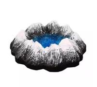 Posacenere Posacenere Montagna Di Neve Posacenere Vassoio Vulcano Posacenere, Posacenere Scultura Cool Per Patio Esterno, Bella Scultura, Regali Per Ufficio E Regali Per Arredament,Un colore-Styl2