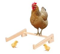 Posadera para Gallinas En Gallinero | Percha De Madera para Mascotas | Barra De Entrenamiento Y Juego para Aves De Corral - Soporte De Juego Y Descanso En Gallinero