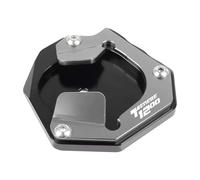Posapies Anchos Soporte Almohadilla De Extensión para Caballete Lateral Motocicleta para XT1200 Z Super Tenere 1200 XT1200Z XT1200ZE. Placa Soporte para(Titanio)