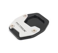 Posapies Anchos Soporte Almohadilla De Pata Cabra para Motocicleta para NC750X 2021-2023, Extensión Aluminio CNC, Placa Soporte Lateral(Negro)
