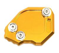 Posapies Anchos Soporte Extensión De Caballete Lateral para Motocicleta para F800GS 2008-2013 2014 2015. Soporte Placa Ampliada para(Oro)
