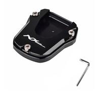 Posapies Anchos Soporte Extensor De Reposapiés para Caballete Lateral De Motocicleta para Elite125 Elite125. Placa De Soporte para Caballete Lateral.(Negro)